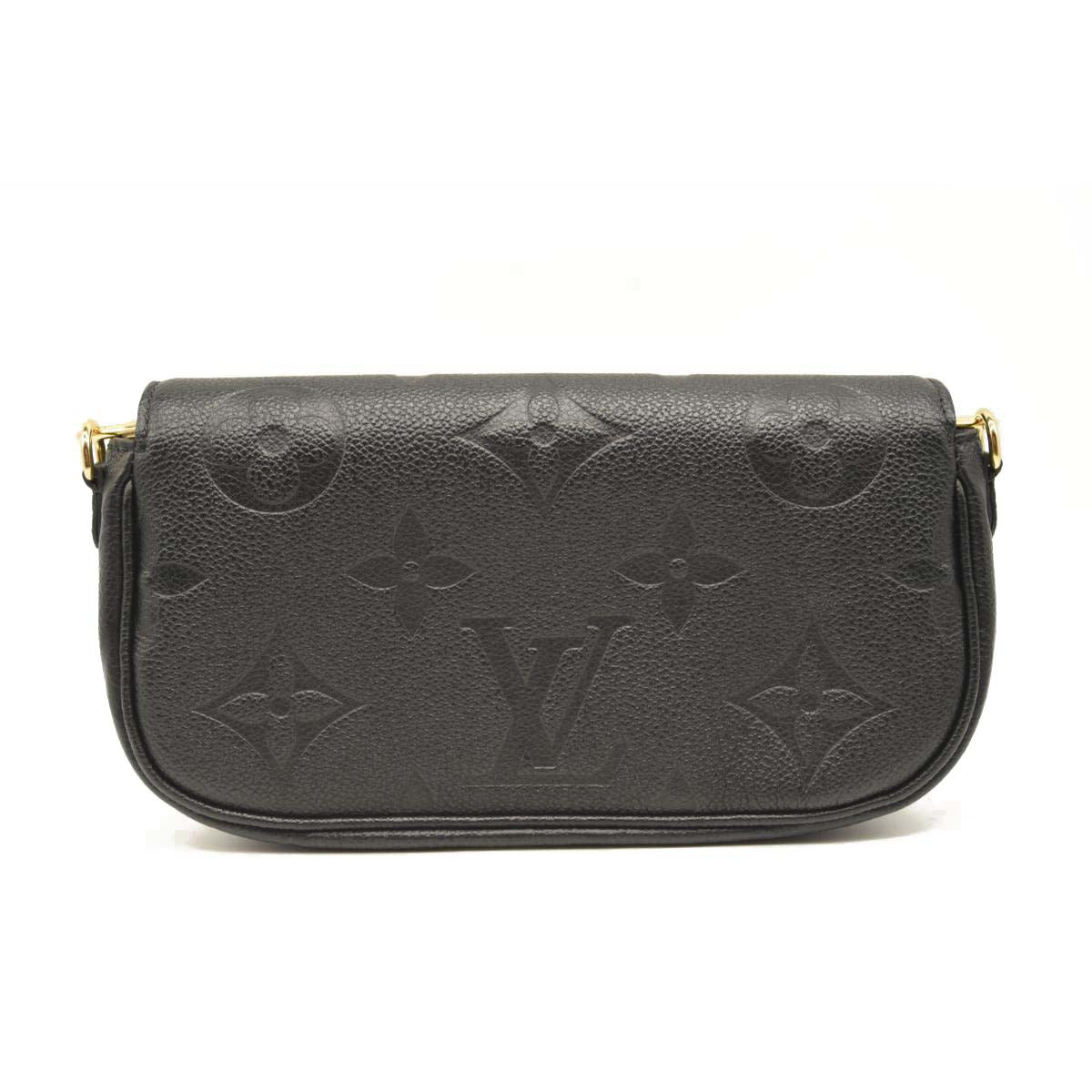 LOUIS VUITTON Wallet on Chain Ivy Monogram Empreinte Handbag Noir