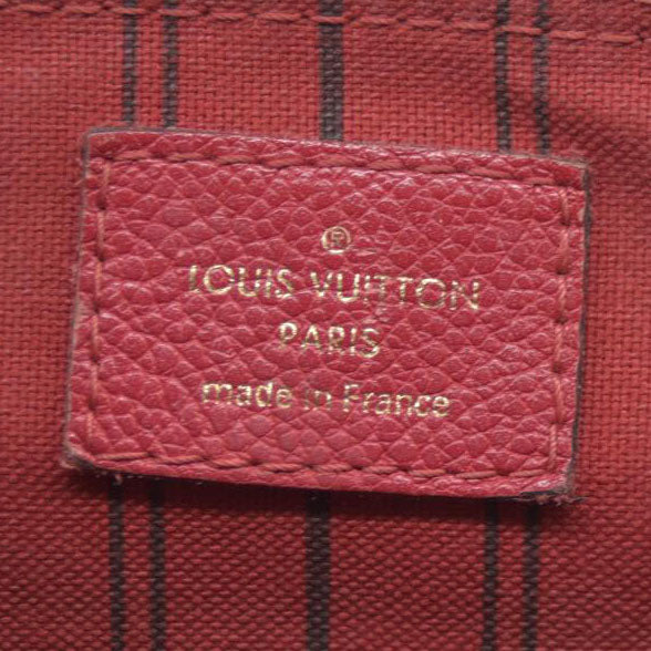 $2930 Louis Vuitton  Empreinte Speedy Bandouliere 25 NM Scarlet DU1149