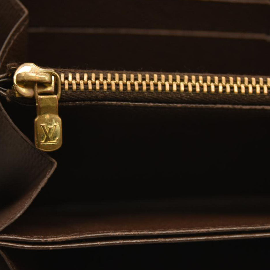 Louis Vuitton  Damier Ebene Zippy Wallet CA4089