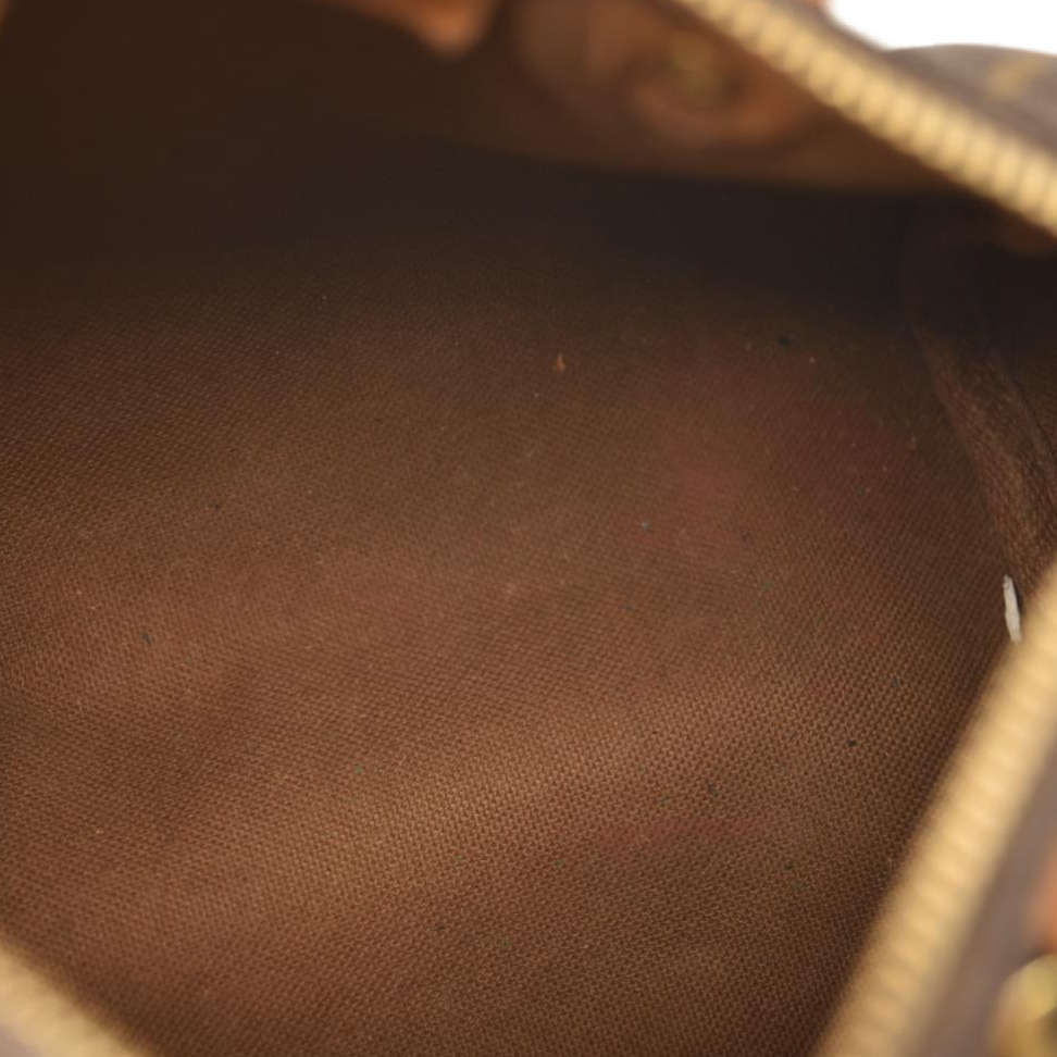 LOUIS VUITTON Monogram Nano Speedy TR3177 Bandouliere