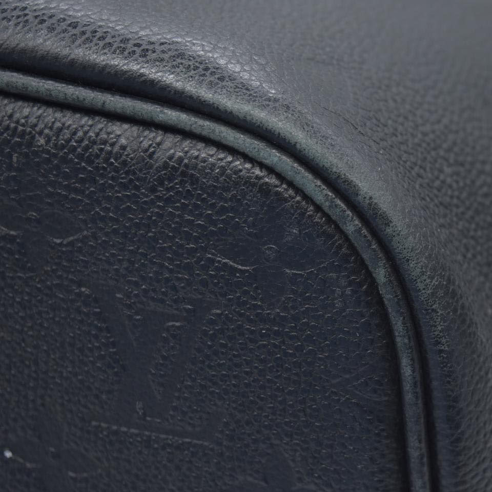$2940 Louis Vuitton Monogram Giant Neverfull MM Black