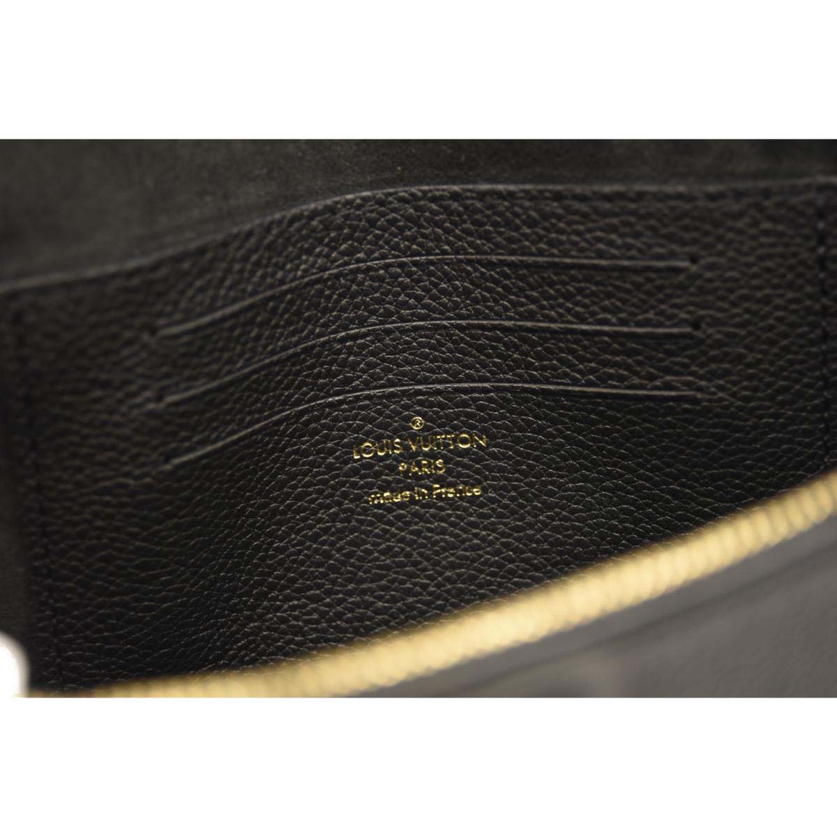 LOUIS VUITTON Wallet on Chain Ivy Monogram Empreinte Handbag Noir