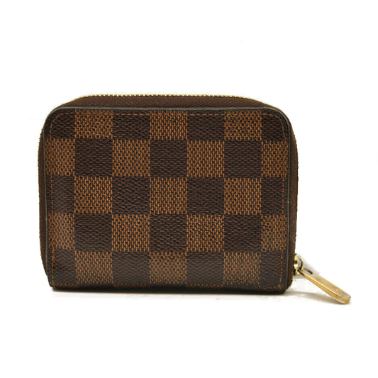 Louis Vuitton  Damier Ebene Zippy Coin Purse SN1163