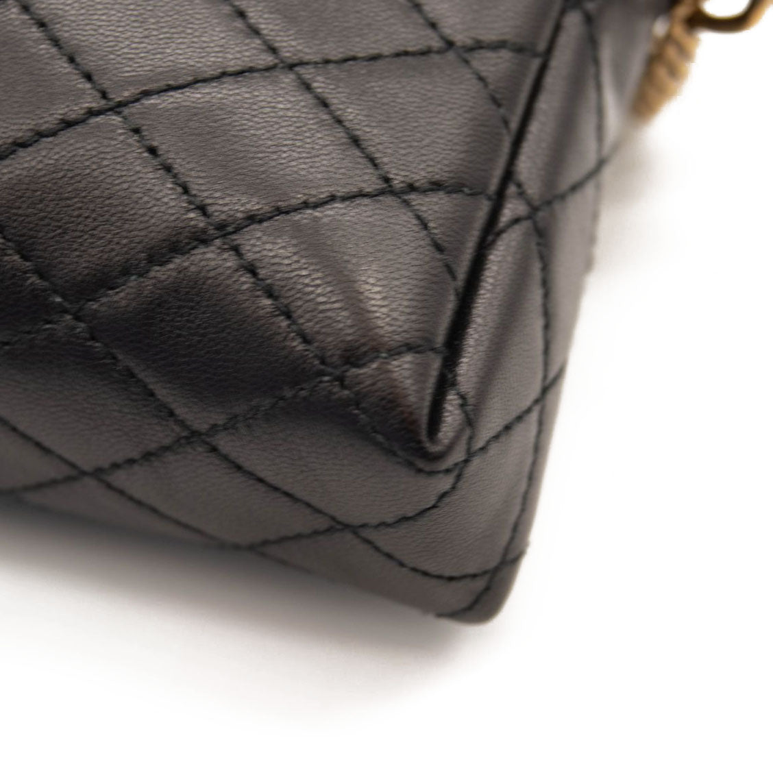 NEW $1290 Saint Laurent Mini Gaby Quilted Leather Crossbody