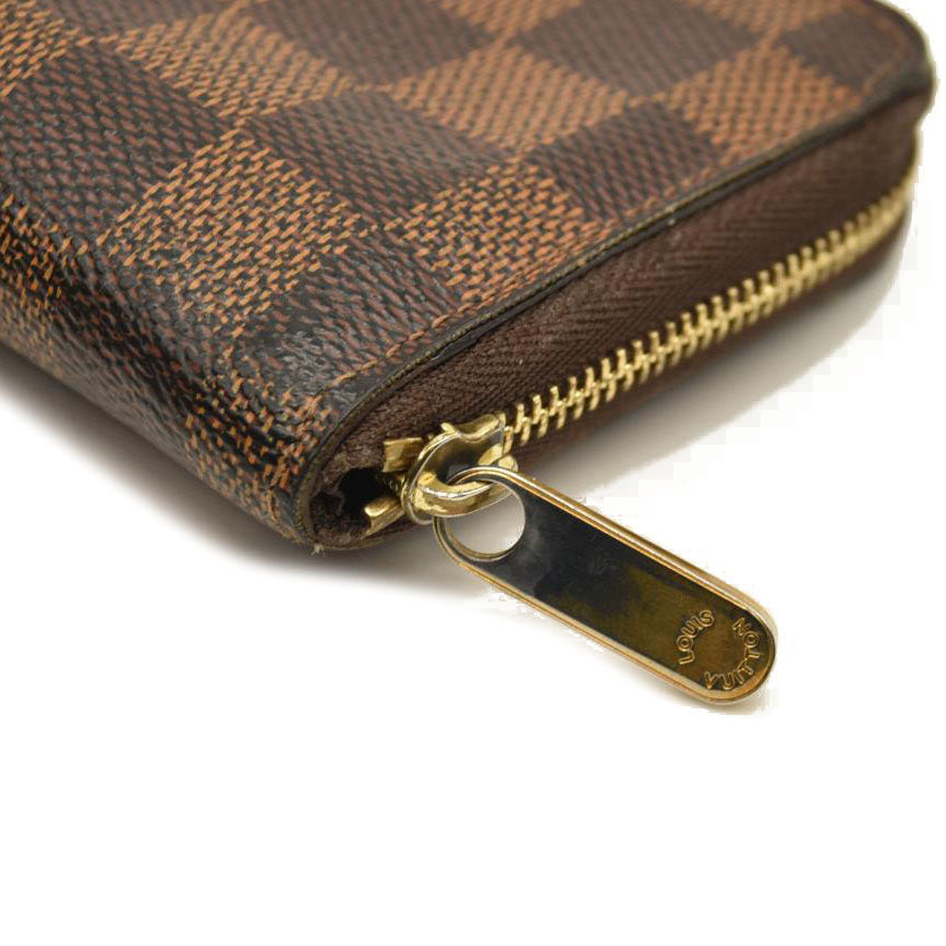 Louis Vuitton  Damier Ebene Zippy Coin Purse SN1163