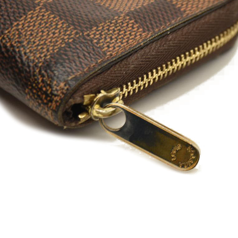 Louis Vuitton  Damier Ebene Zippy Coin Purse SN1163