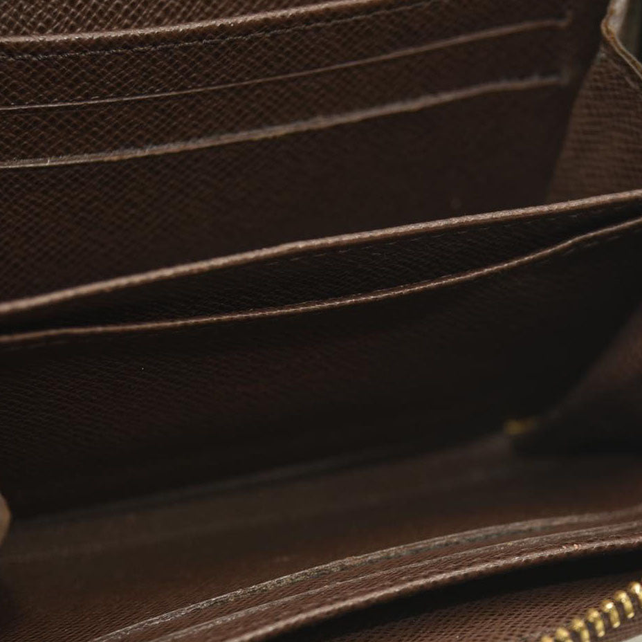 Louis Vuitton  Damier Ebene Zippy Coin Purse SN1163