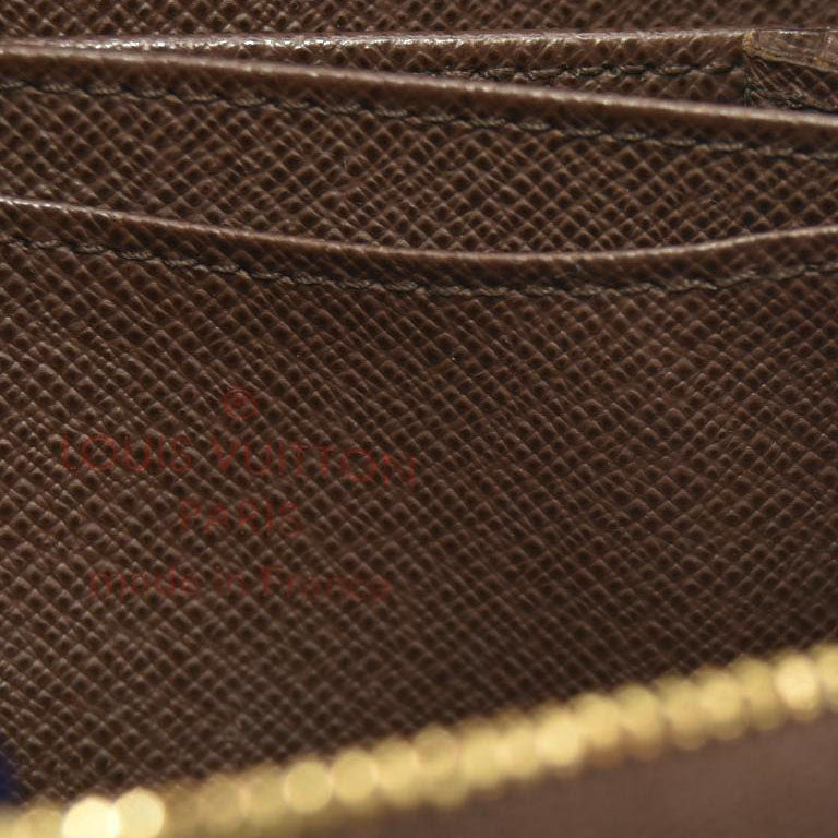 Louis Vuitton  Damier Ebene Zippy Coin Purse SN1163