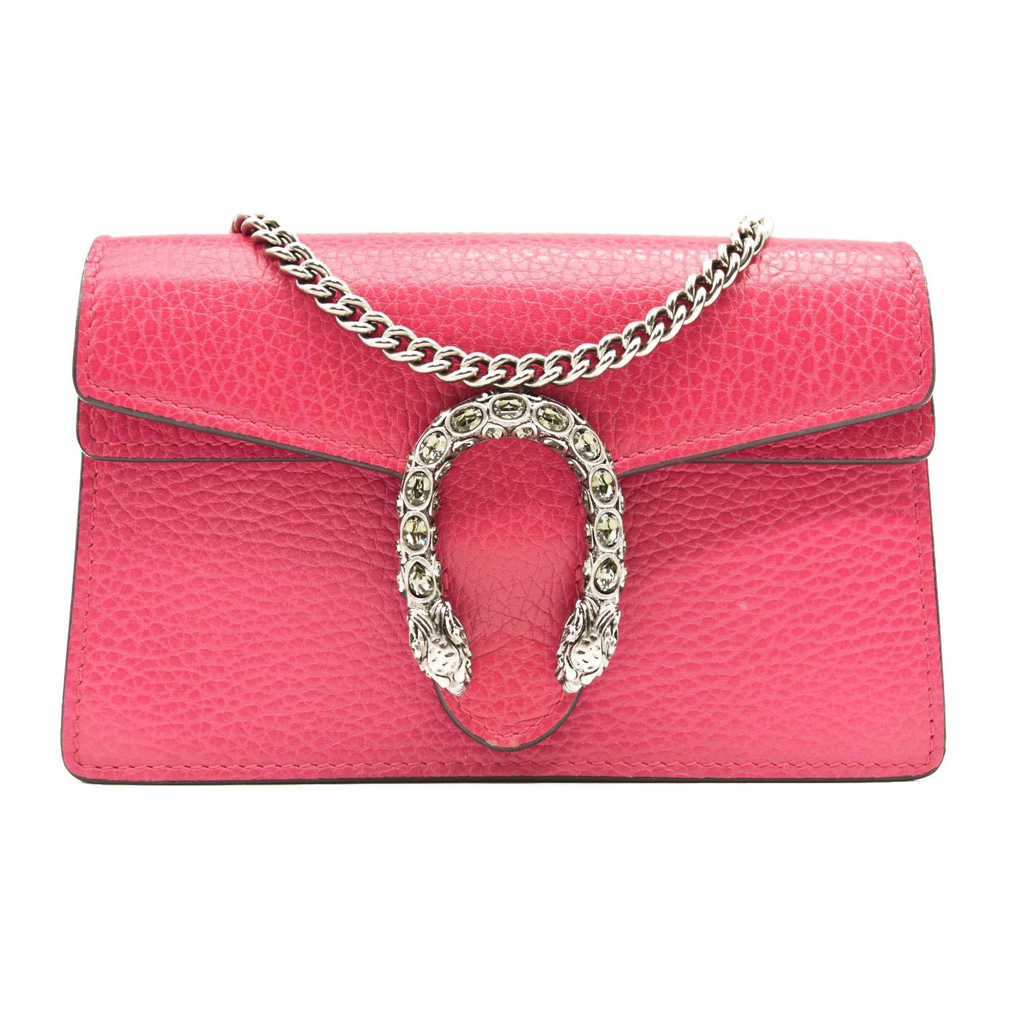 GUCCI Super Mini Dionysus Shoulder Bag Pink