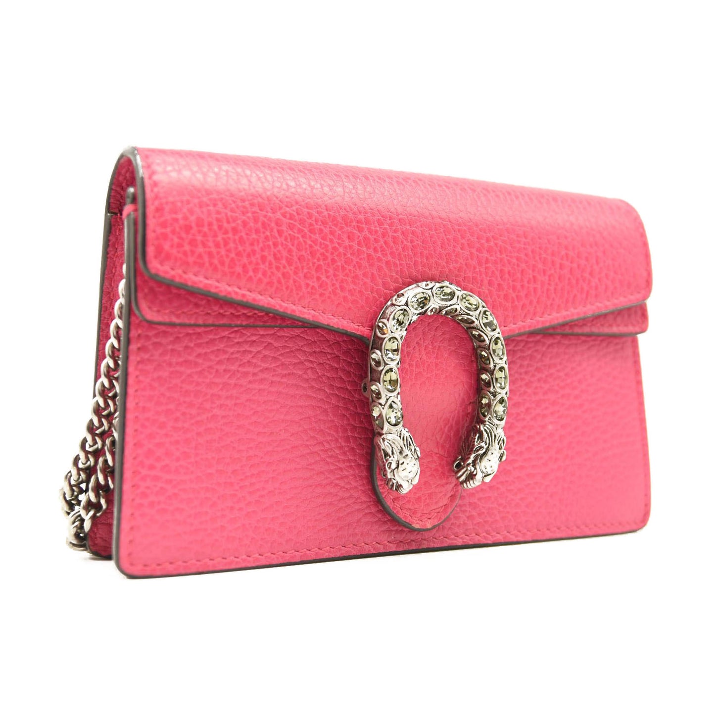 GUCCI Super Mini Dionysus Shoulder Bag Pink