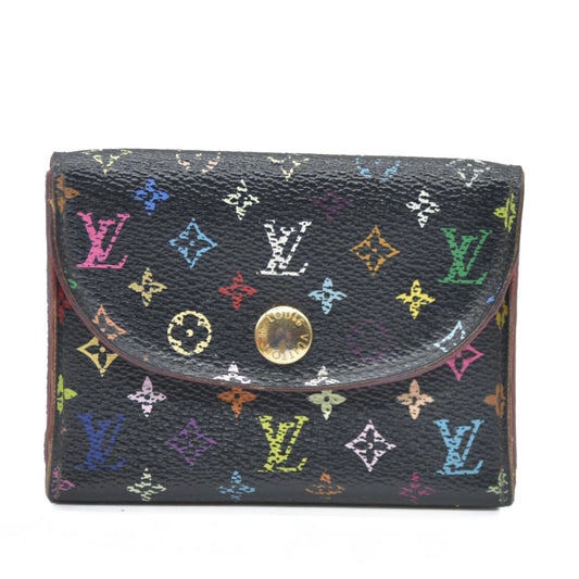 AUCTION $650 Louis Vuitton Monogram Muakami Enveloppe Cartes De Visite Card Case CA2163