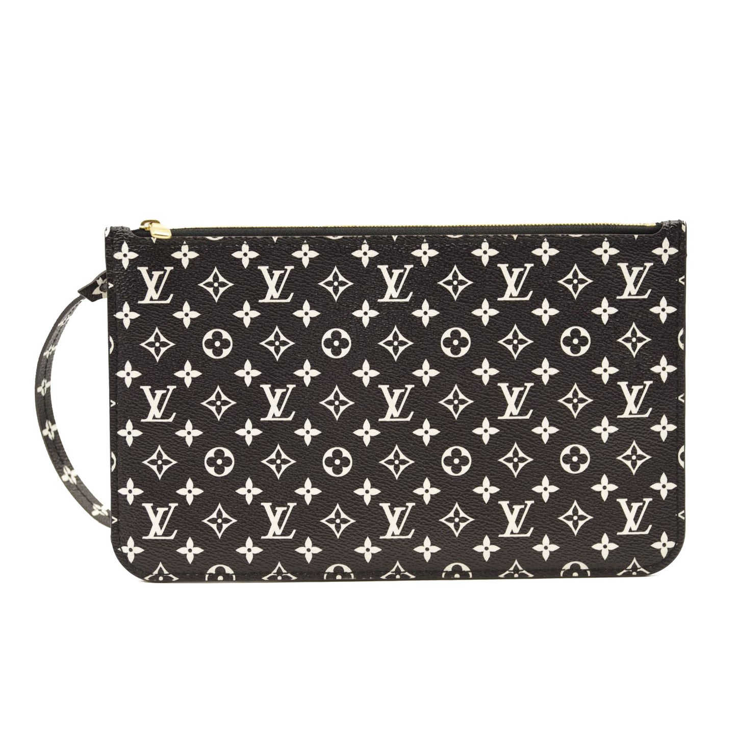 LOUIS VUITTON Monogram Giant Jungle Neverfull MM GM Pochette Black