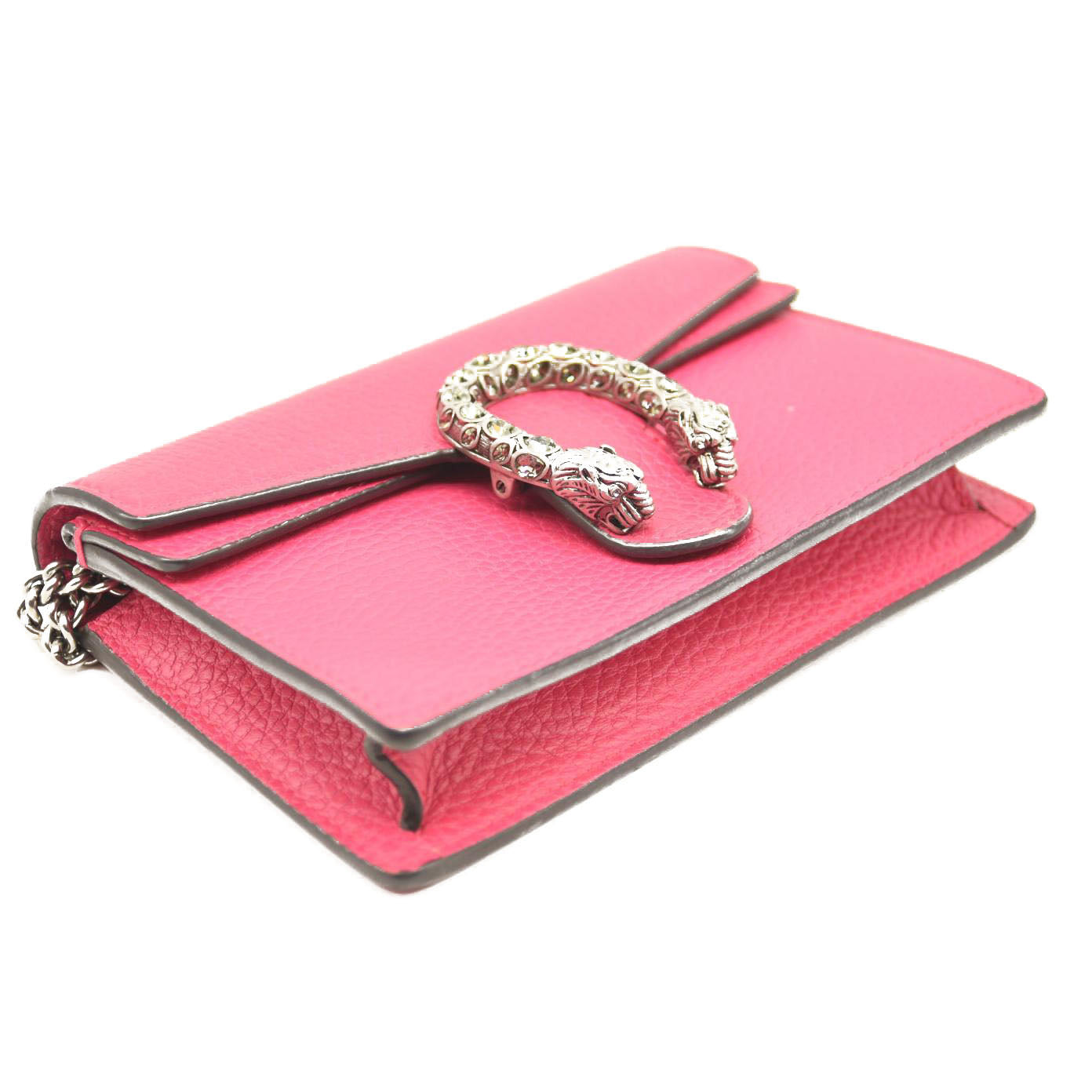 GUCCI Super Mini Dionysus Shoulder Bag Pink