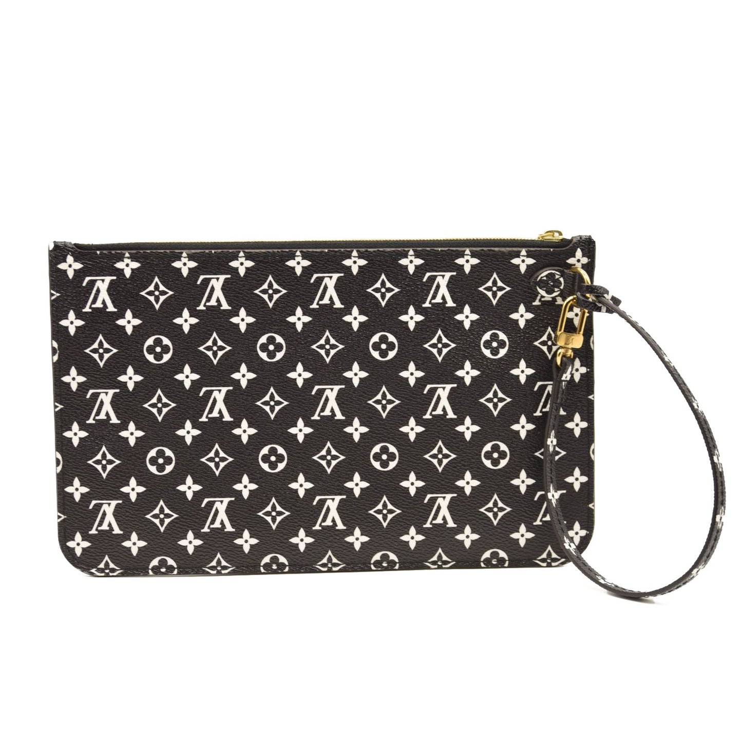 LOUIS VUITTON Monogram Giant Jungle Neverfull MM GM Pochette Black