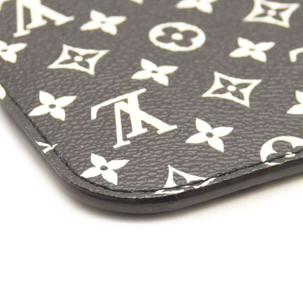 LOUIS VUITTON Monogram Giant Jungle Neverfull MM GM Pochette Black