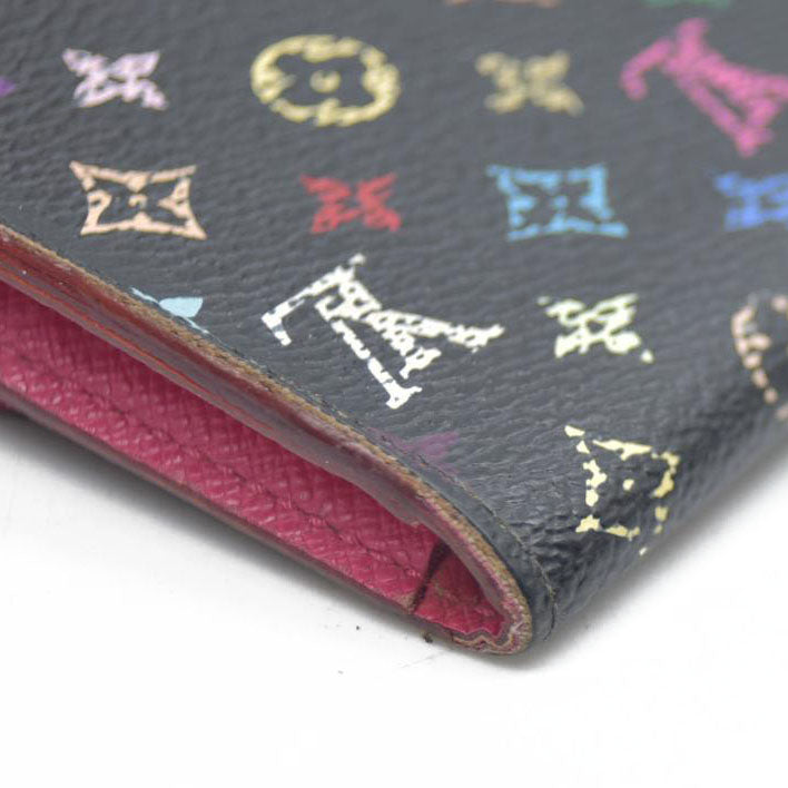 AUCTION $650 Louis Vuitton Monogram Muakami Enveloppe Cartes De Visite Card Case CA2163