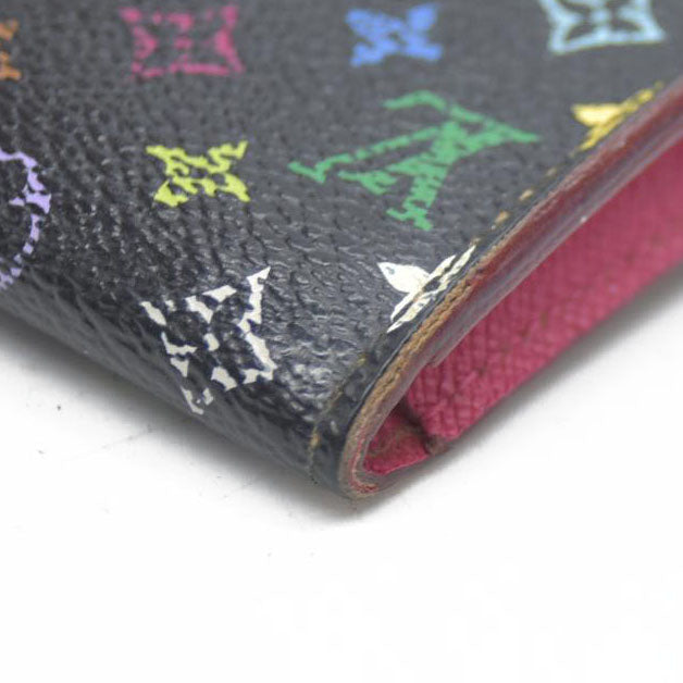 AUCTION $650 Louis Vuitton Monogram Muakami Enveloppe Cartes De Visite Card Case CA2163