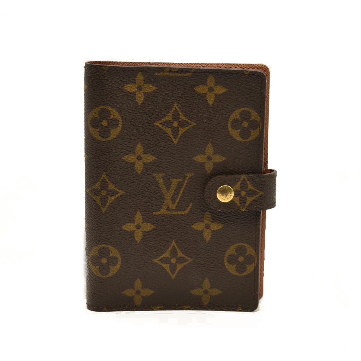 Louis Vuitton  Monogram Small Ring Agenda CA0958