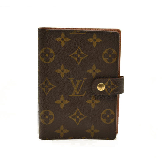 Louis Vuitton  Monogram Small Ring Agenda CA0958