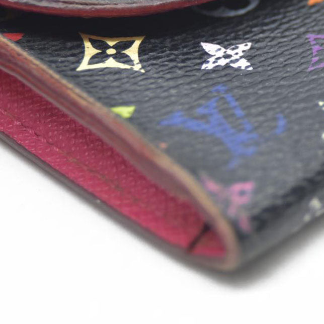 AUCTION $650 Louis Vuitton Monogram Muakami Enveloppe Cartes De Visite Card Case CA2163
