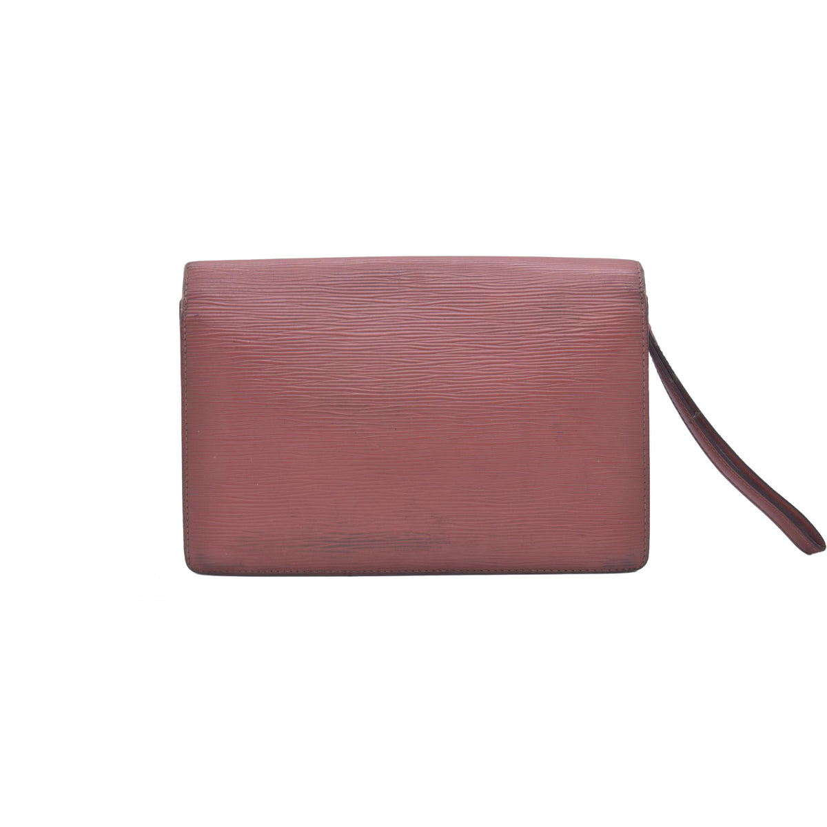 $1080 Louis Vuitton  Epi Leather Pochette Sellier Dragonne 26 10021254