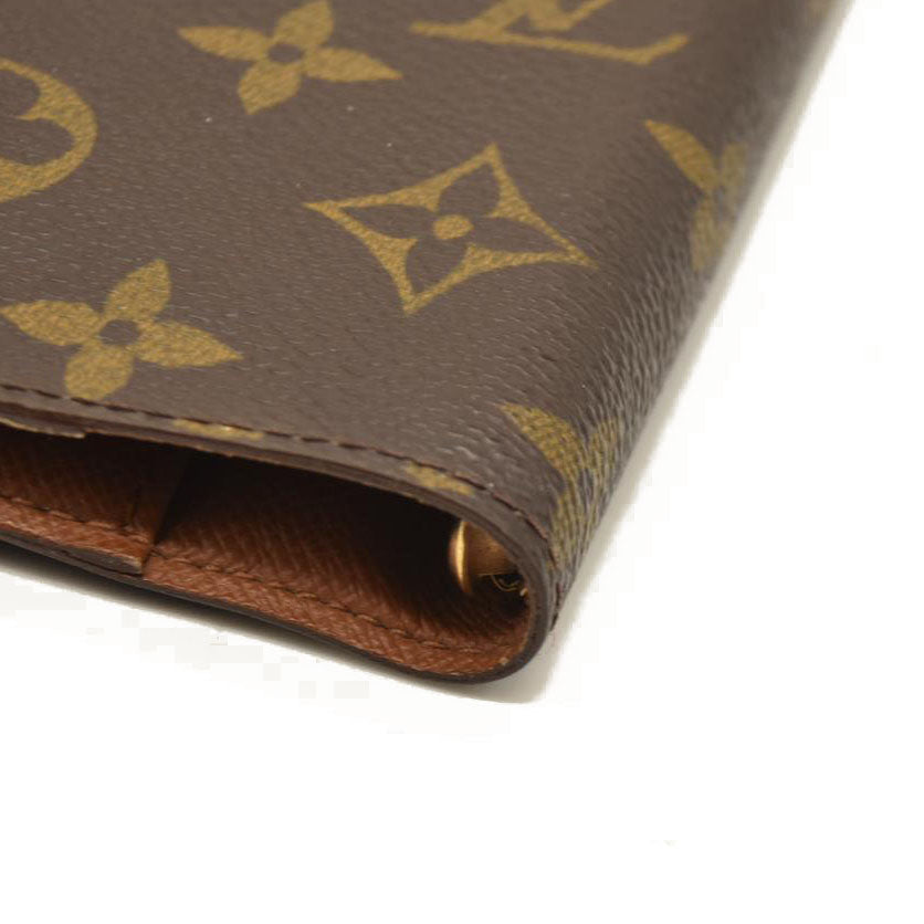 Louis Vuitton  Monogram Small Ring Agenda CA0958