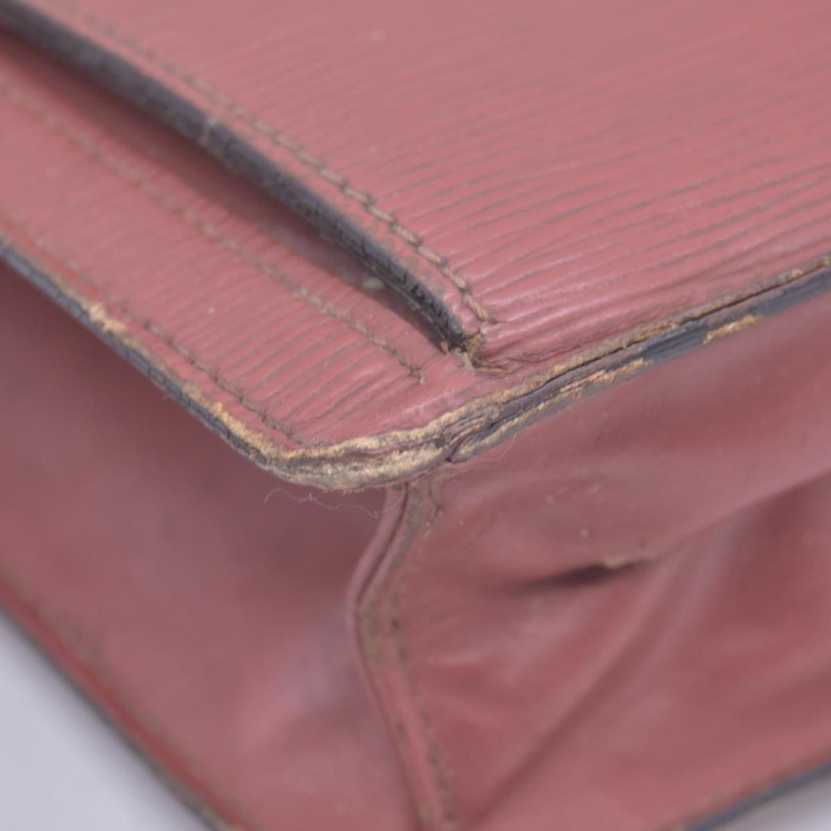 $1080 Louis Vuitton  Epi Leather Pochette Sellier Dragonne 26 10021254