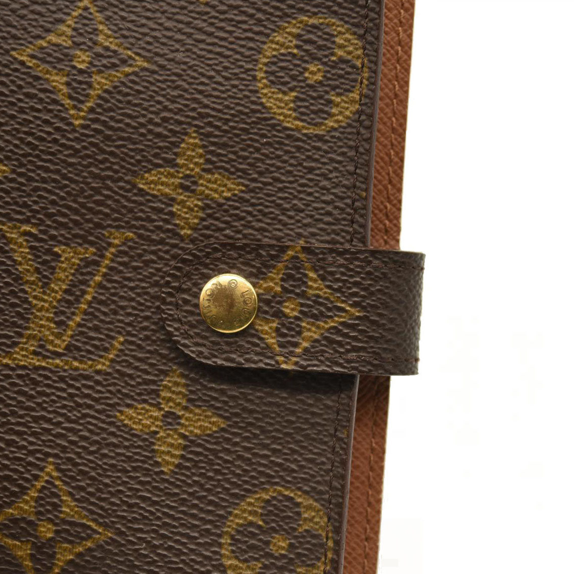 Louis Vuitton  Monogram Small Ring Agenda CA0958