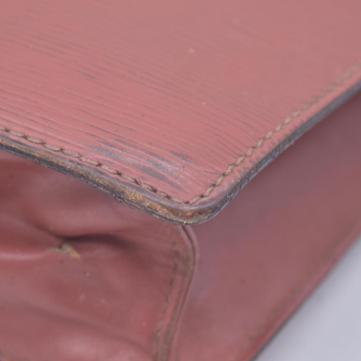 $1080 Louis Vuitton  Epi Leather Pochette Sellier Dragonne 26 10021254