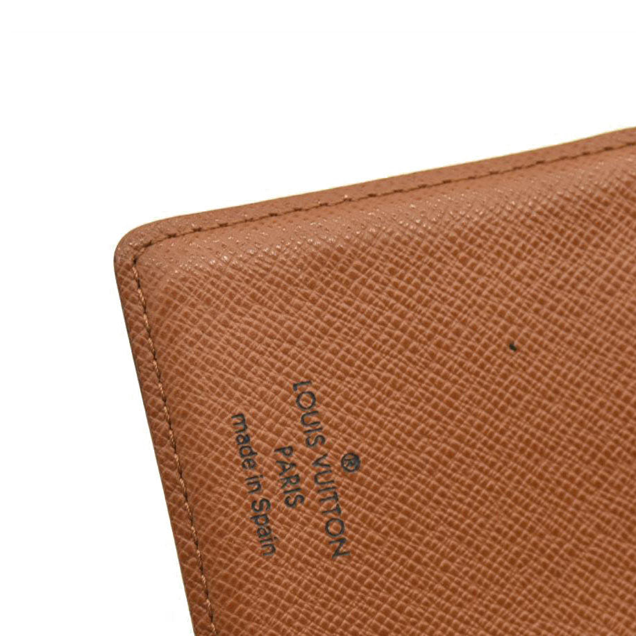 Louis Vuitton  Monogram Small Ring Agenda CA0958