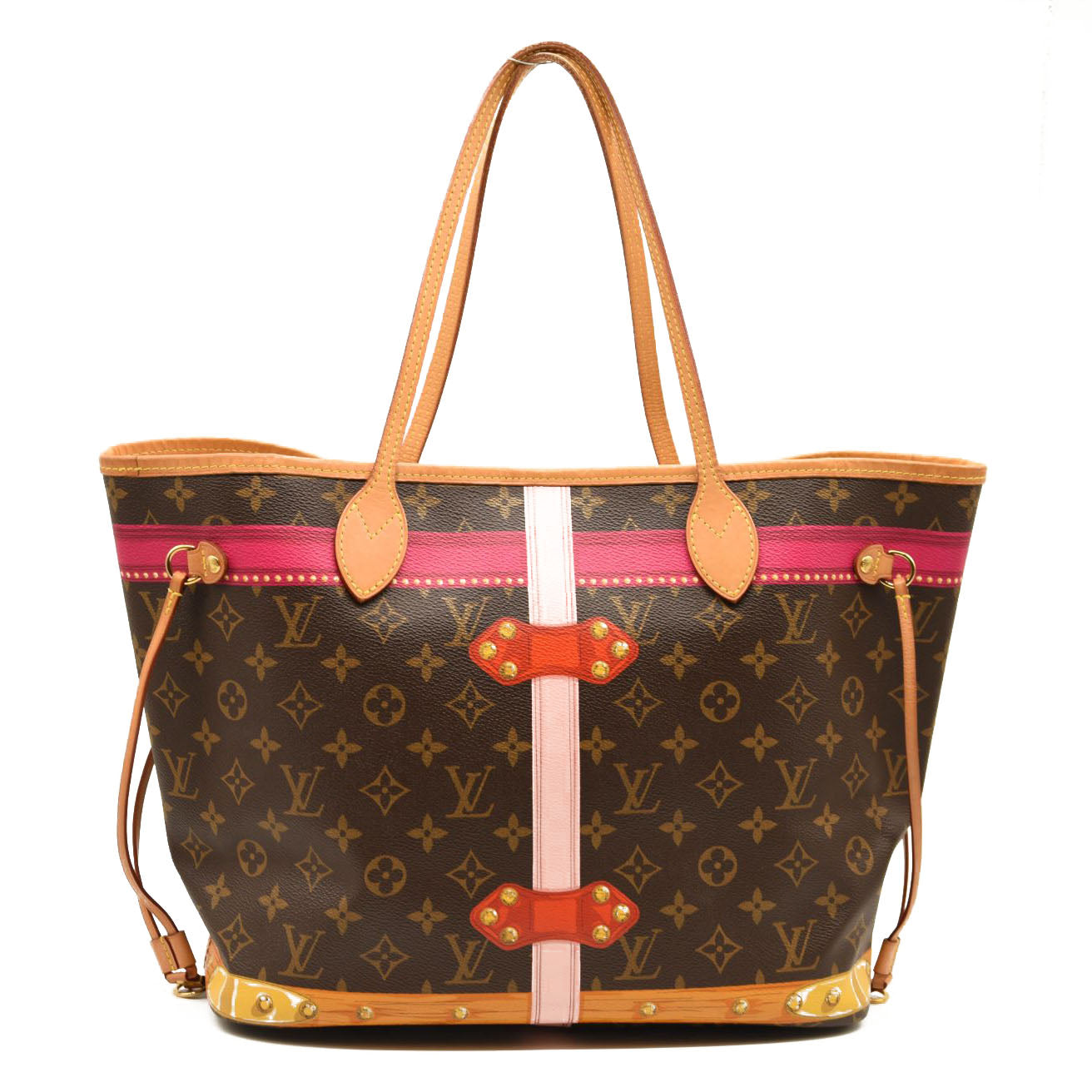 LOUIS VUITTON Monogram Summer Trunks Neo Neverfull MM