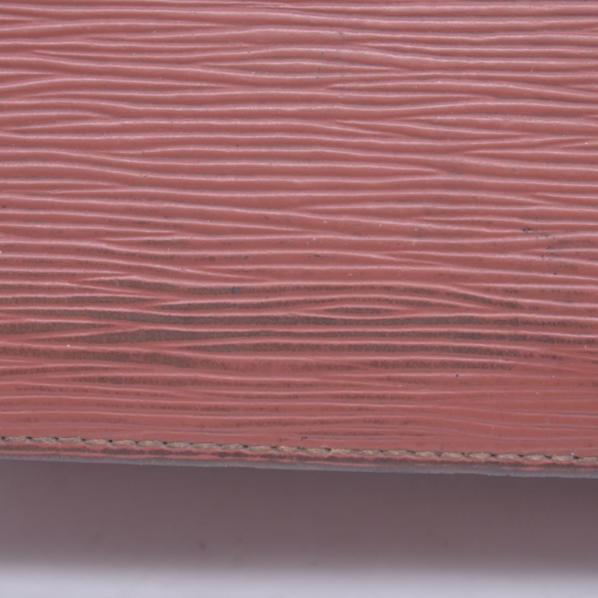 $1080 Louis Vuitton  Epi Leather Pochette Sellier Dragonne 26 10021254