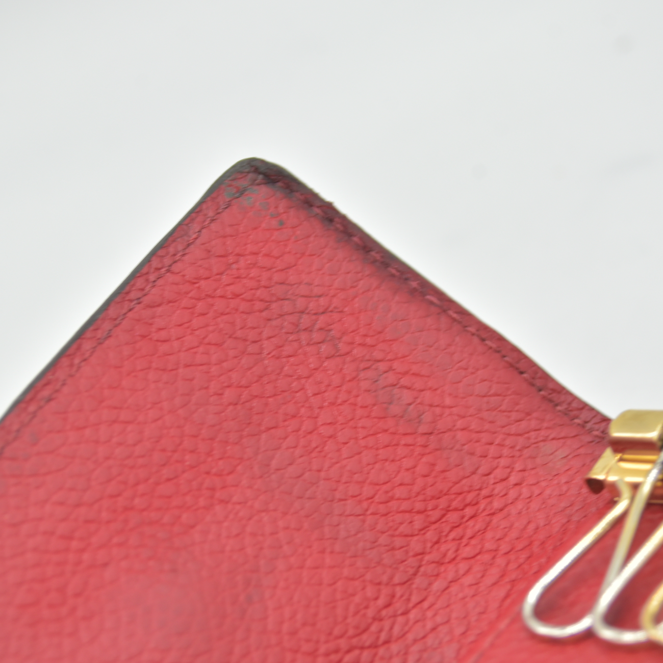 $450 2019 Louis Vuitton Monogram Empreinte Multicles Leather 6 Ring Key Case TN0179