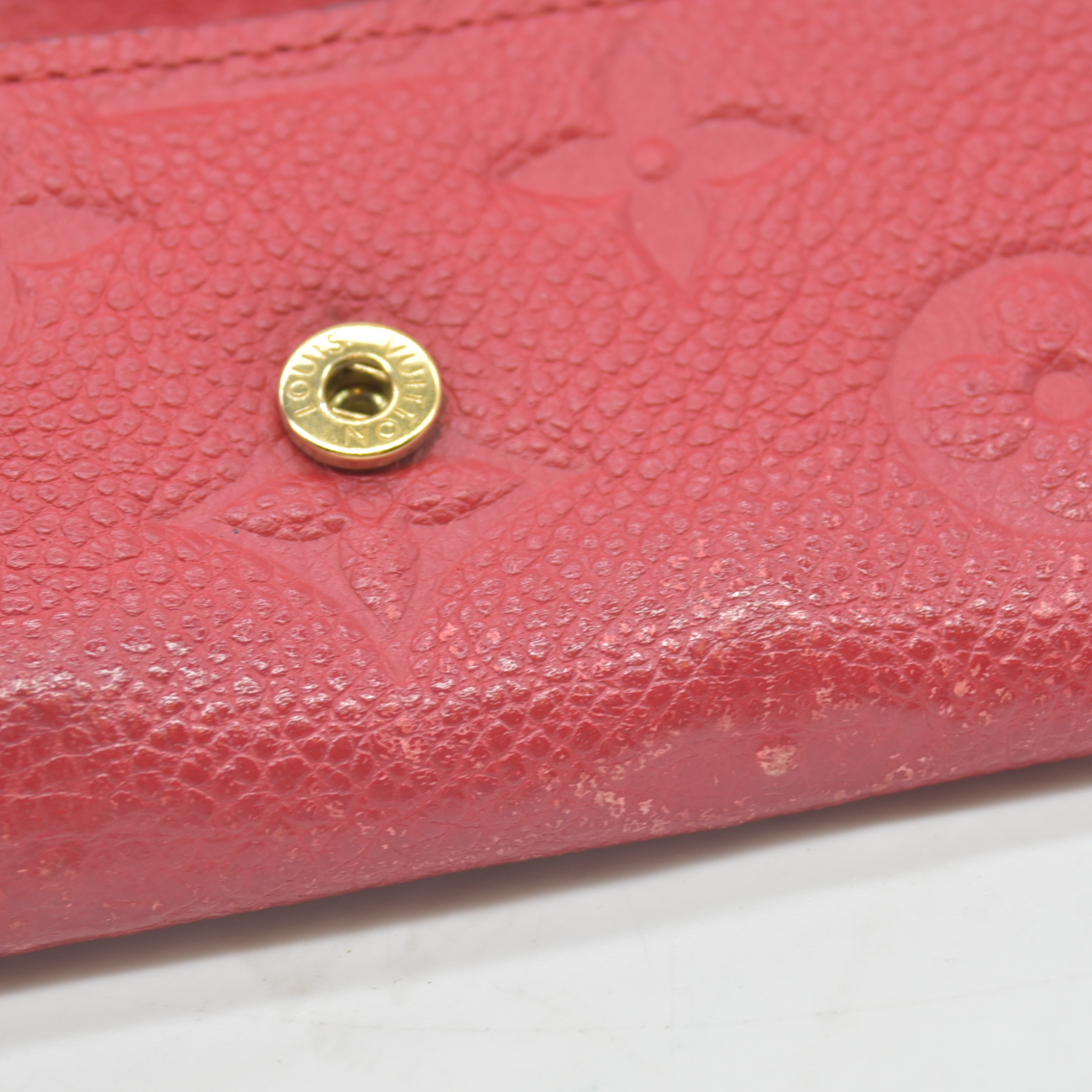 $450 2019 Louis Vuitton Monogram Empreinte Multicles Leather 6 Ring Key Case TN0179