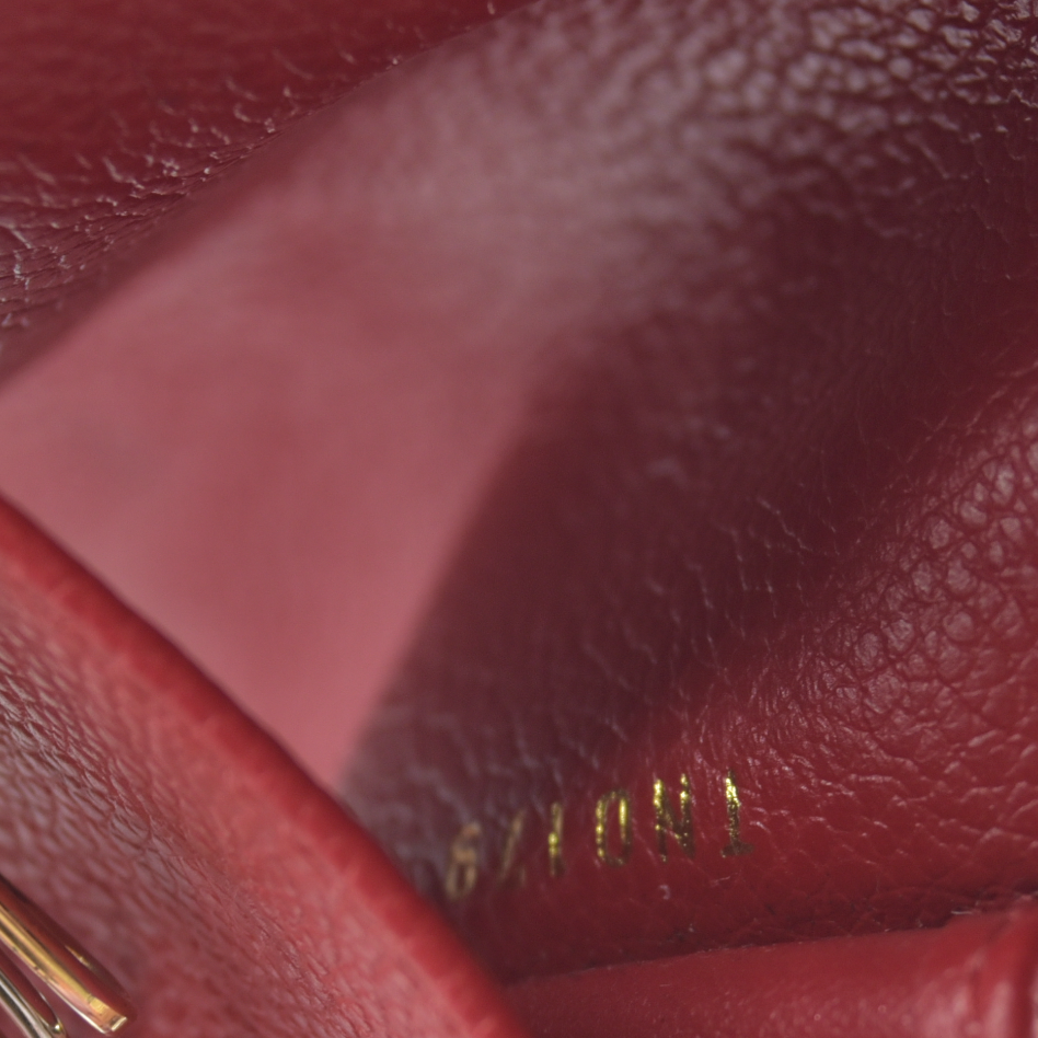 $450 2019 Louis Vuitton Monogram Empreinte Multicles Leather 6 Ring Key Case TN0179