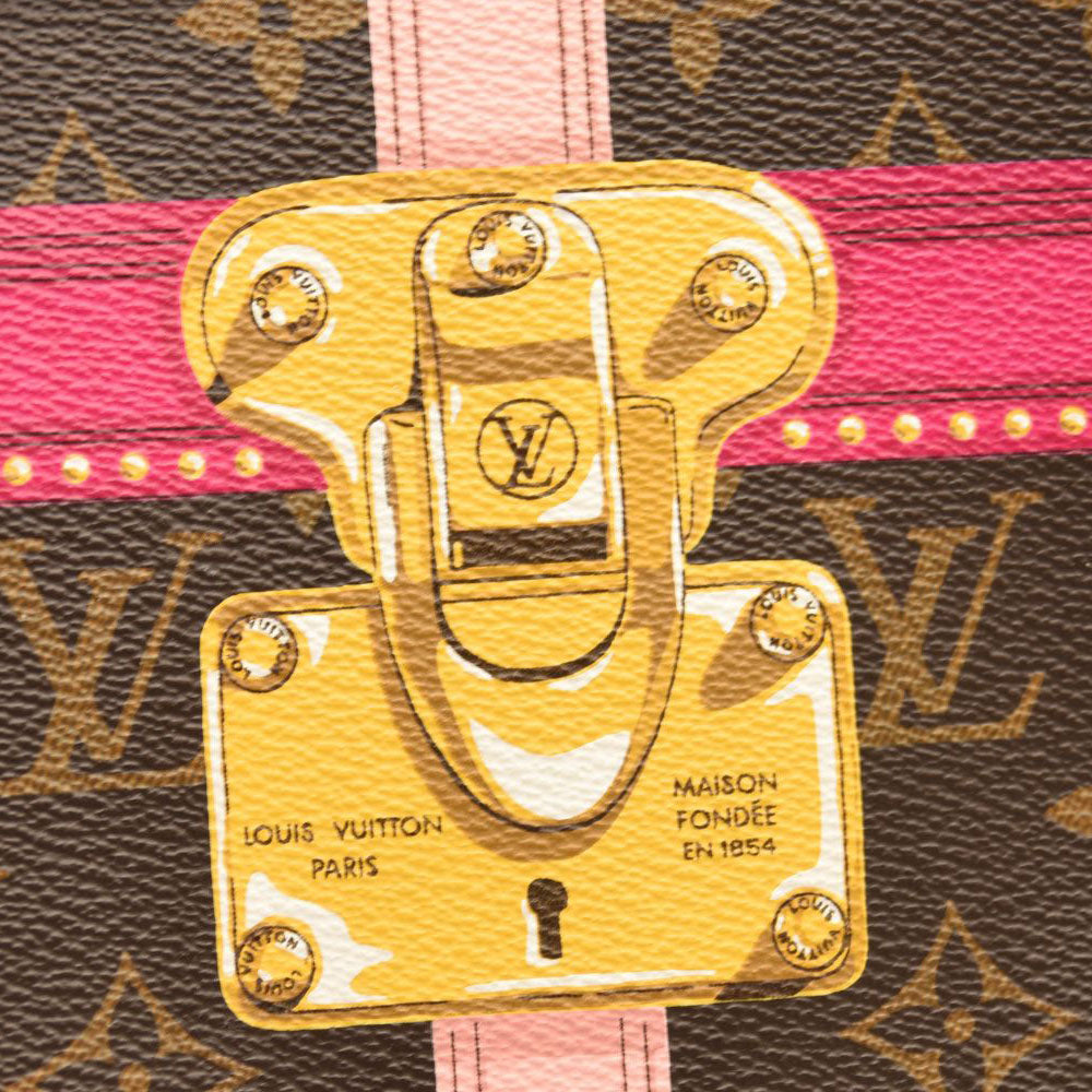 LOUIS VUITTON Monogram Summer Trunks Neo Neverfull MM