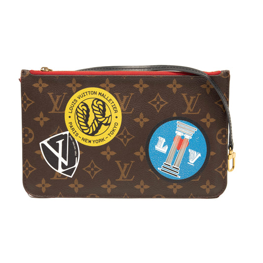 Louis Vuitton Monogram World Tour Neverfull MM GM Pochette