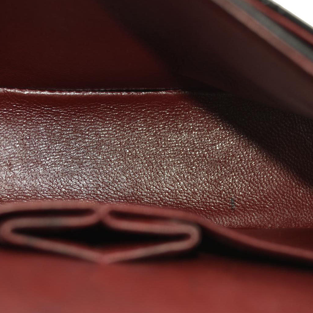 CHANEL Lambskin Quilted Small Double Flap Black 9 Series