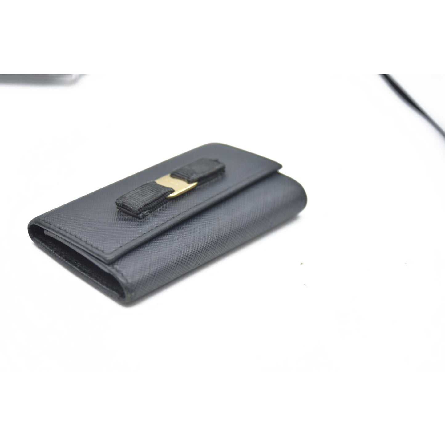 Salvatore Ferragamo $415 Vara Leather 6 Ring Key Case/7BH0091