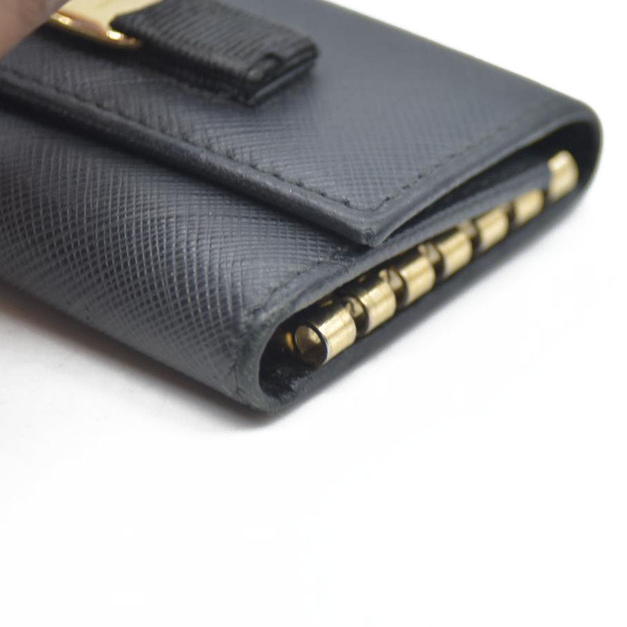 Salvatore Ferragamo $415 Vara Leather 6 Ring Key Case/7BH0091