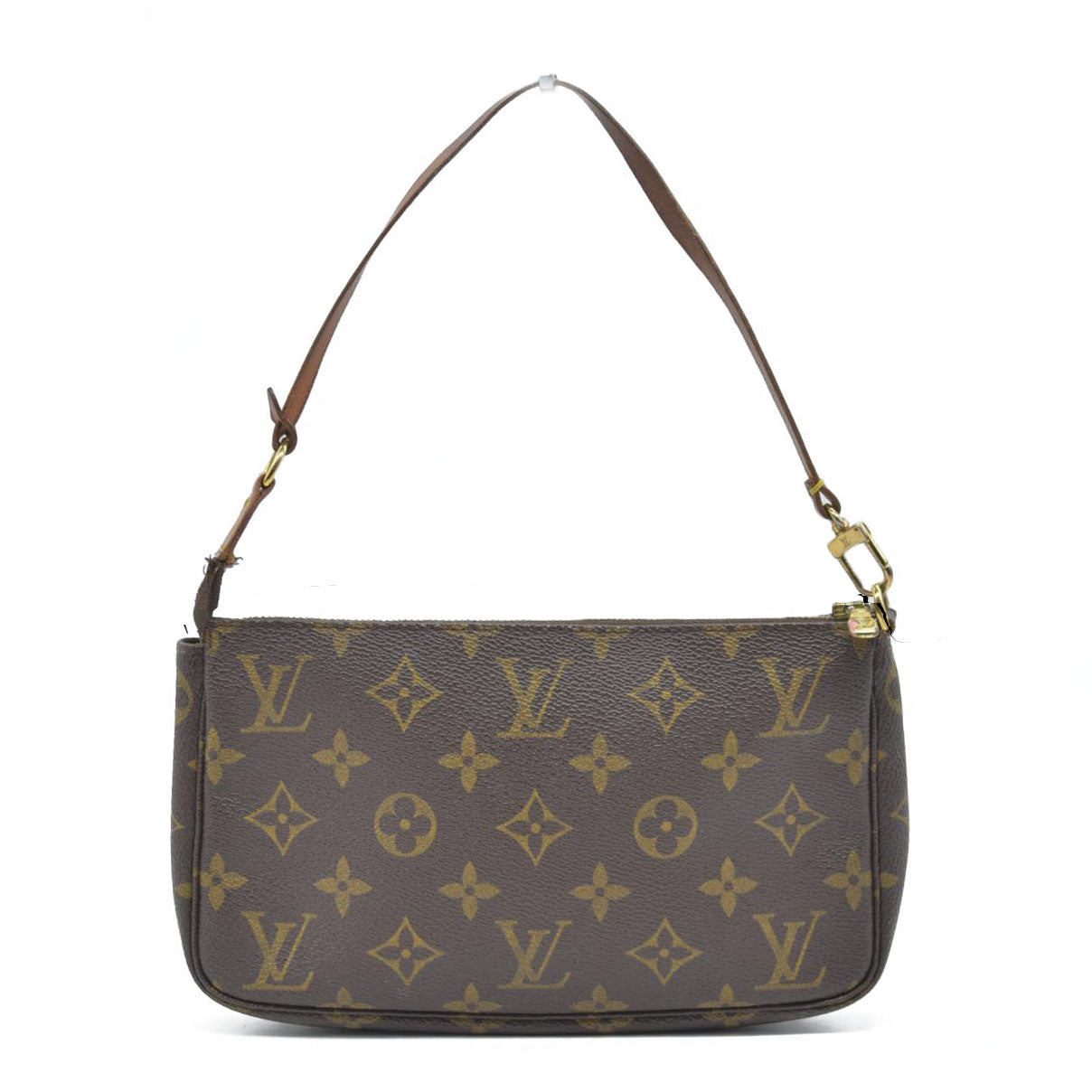 $1660 Louis Vuitton Monogram Pochette Accessories Pouch Bag CA0042