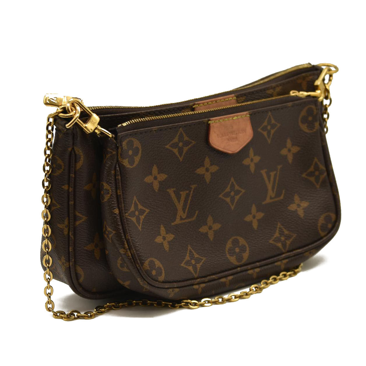 LOUIS VUITTON  Monogram Multi Pochette Accessories Kaki DR4270