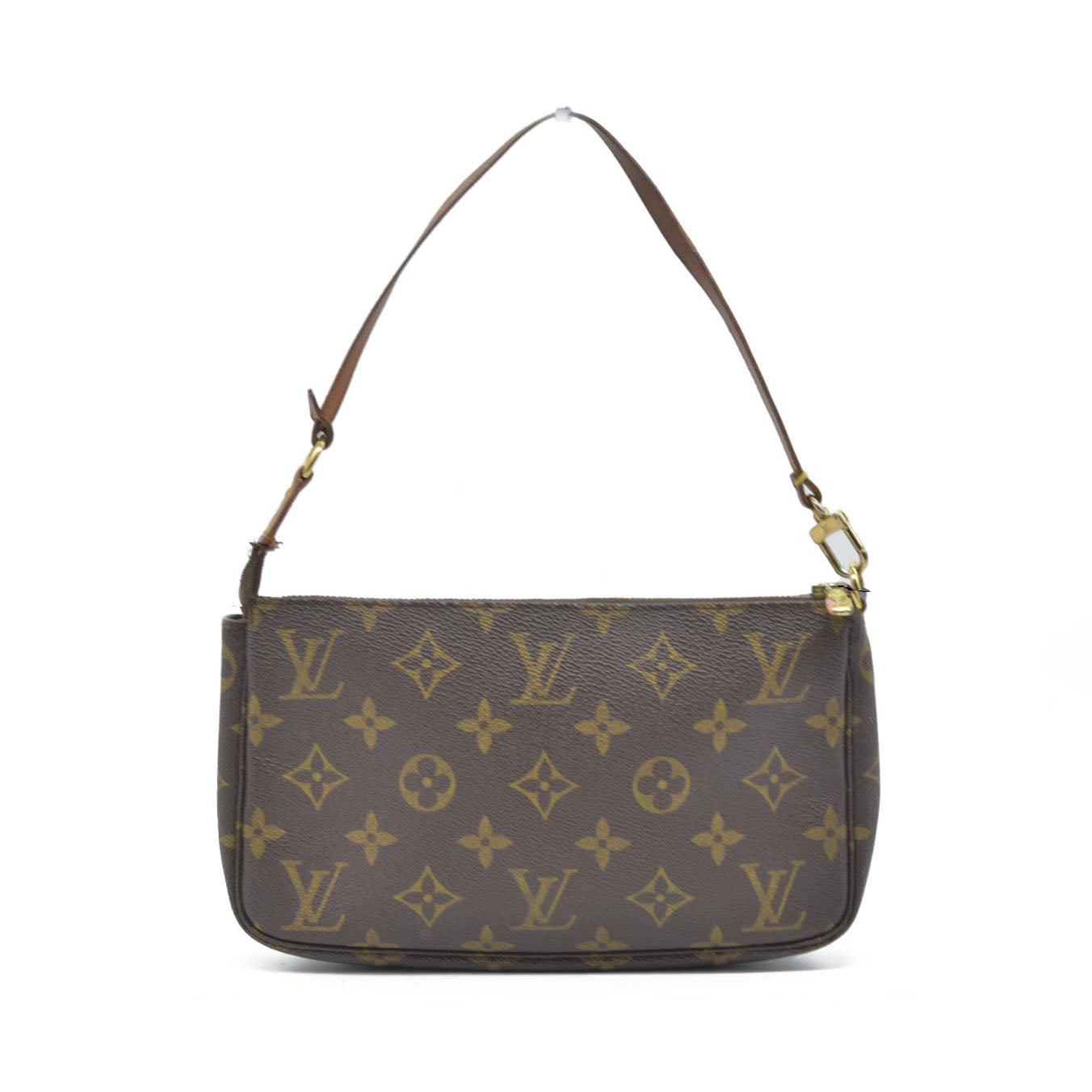 $1660 Louis Vuitton Monogram Pochette Accessories Pouch Bag CA0042