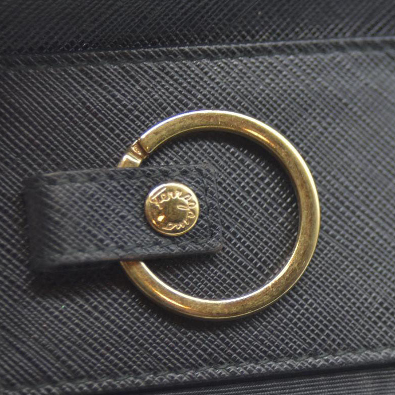 Salvatore Ferragamo $415 Vara Leather 6 Ring Key Case/7BH0091