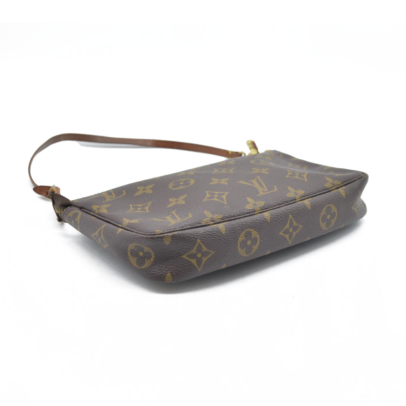 $1660 Louis Vuitton Monogram Pochette Accessories Pouch Bag CA0042