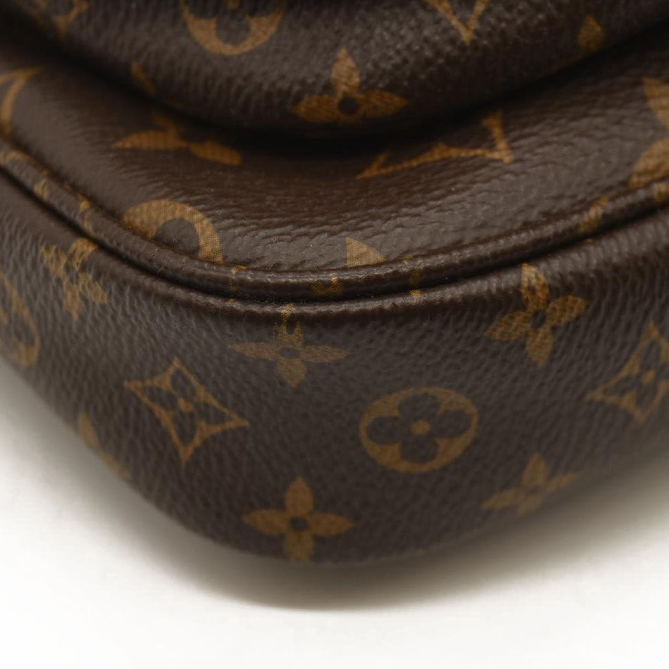 LOUIS VUITTON  Monogram Multi Pochette Accessories Kaki DR4270