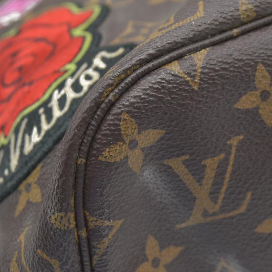 $2490 Louis Vuitton Monogram Travel Stickers Neverfull MM 2018 AR3168