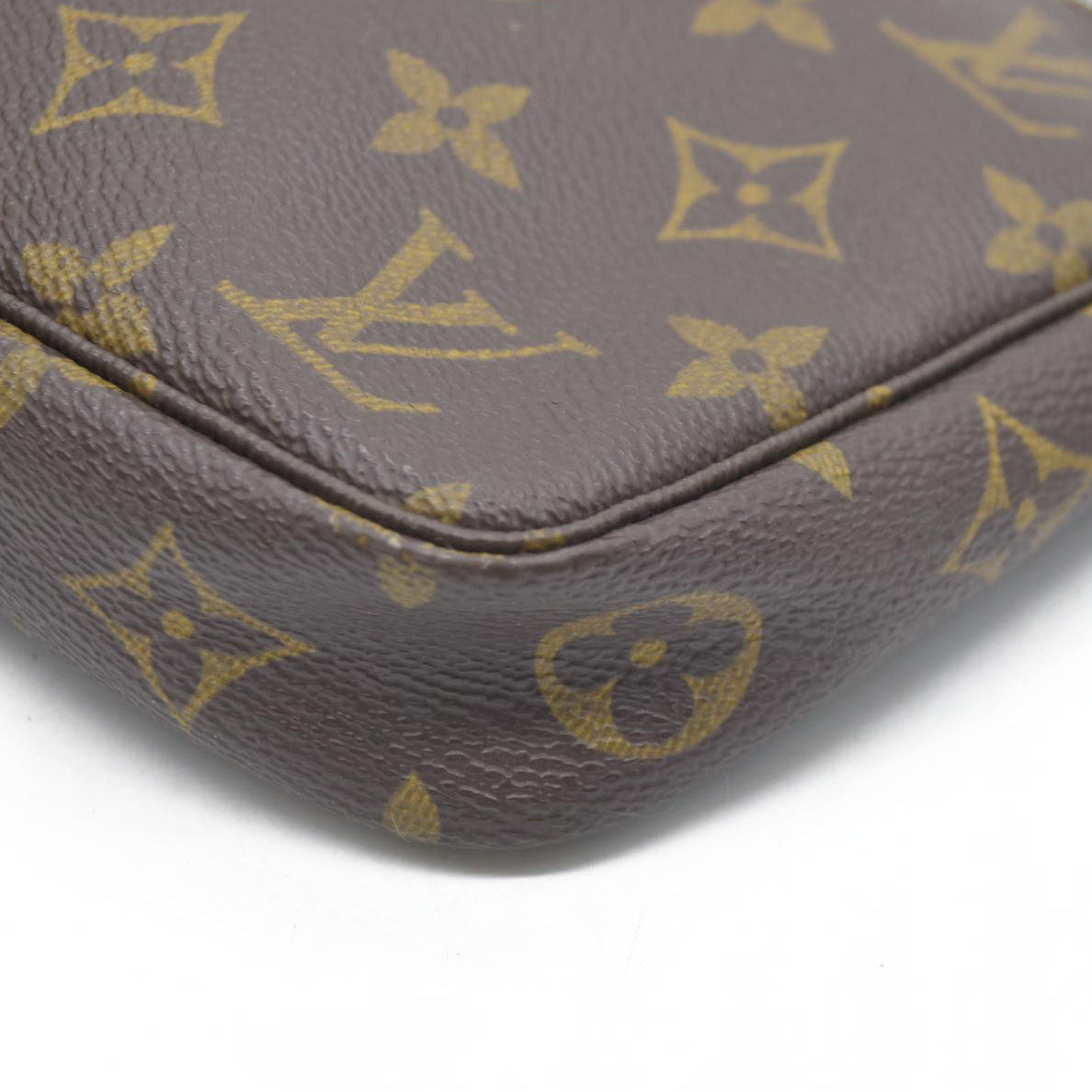 $1660 Louis Vuitton Monogram Pochette Accessories Pouch Bag CA0042