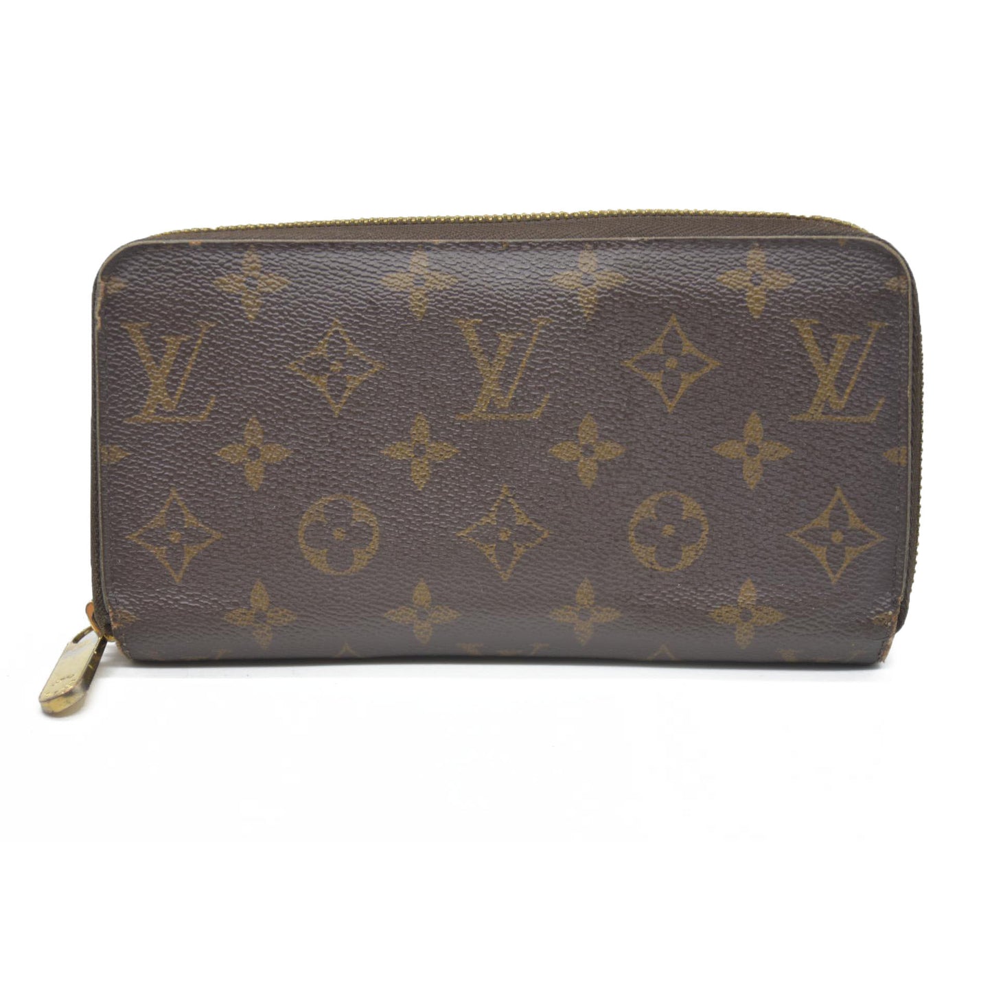 Louis Vuitton $915 Monogram Zippy Zip Around Long Wallet Purse LM0270