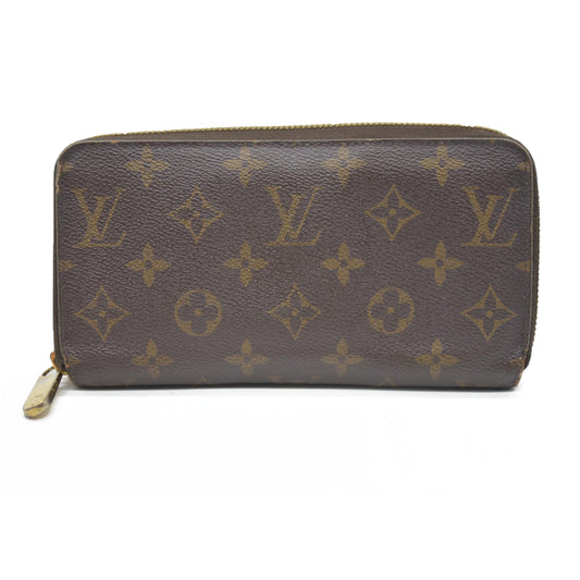 Louis Vuitton $915 Monogram Zippy Zip Around Long Wallet Purse LM0270